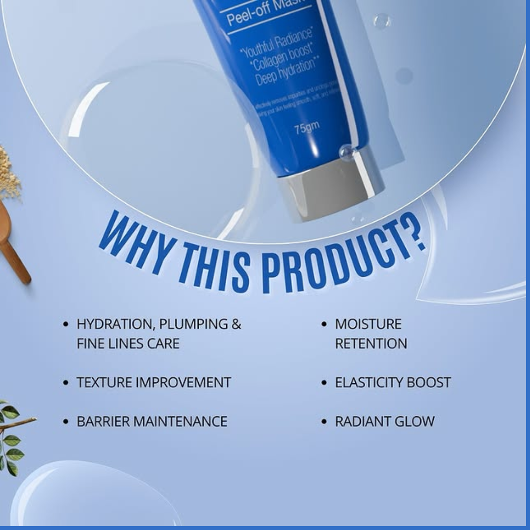 Suroskie peel off mask | cleanse & tighten pores | Glass like Skin in 20 minutes