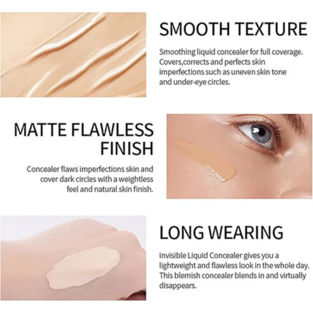 Kashe flawless & Even Tone Foundation | Waterproof & 24H long-lasting | For all Skin Types