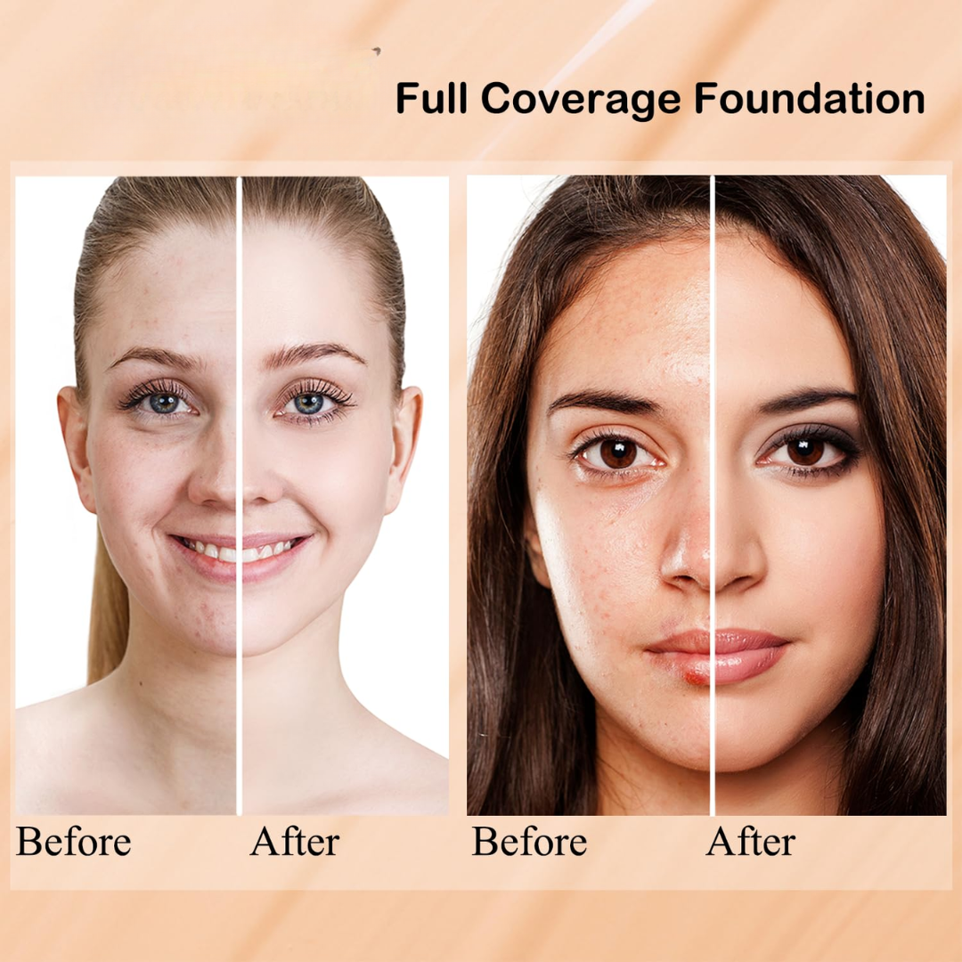 Kashe flawless & Even Tone Foundation | Waterproof & 24H long-lasting | For all Skin Types