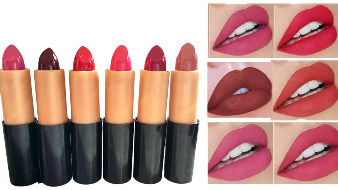 Pack Of 12 Piece Matte Lipstick Multicolour