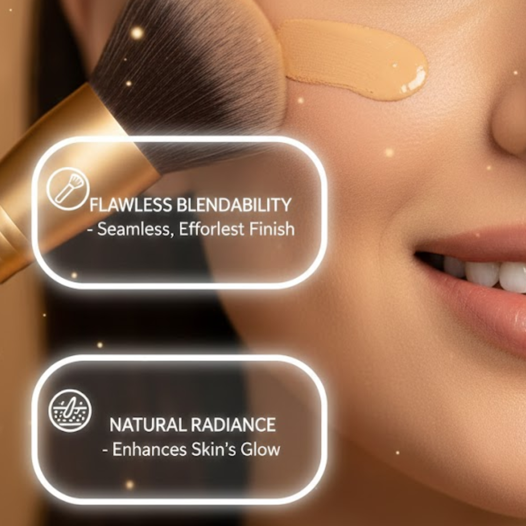 Kashe flawless & Even Tone Foundation | Waterproof & 24H long-lasting | For all Skin Types