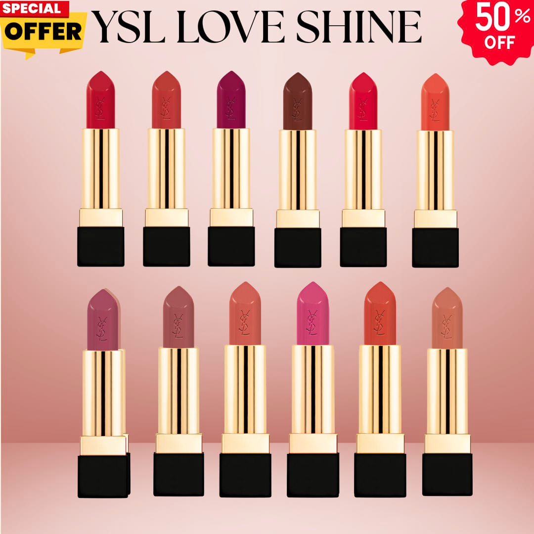 YSL Love Pout Luxe Collection – Limited Edition Lipstick Set