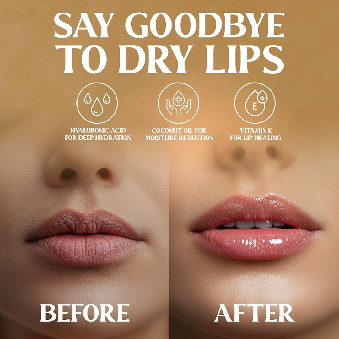 Lamel Stain Hydrating Lip Gloss | 2-in-1 Gloss & Long-Lasting Lip Stain