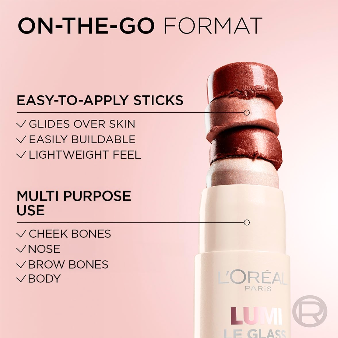 Loreal lumi glass stick (Natural glowing skin, moisurizer, primer and highlighter)