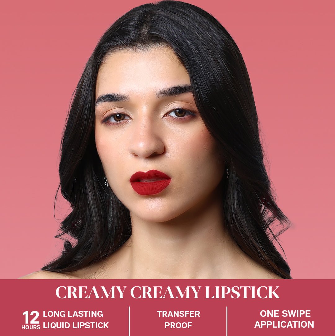 R U Ready Liquid Matte Lipstick -01-Red Hot