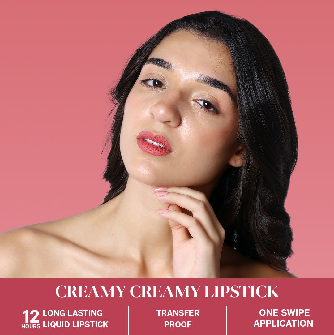 R U Ready Liquid Matte Lipstick -01-Red Hot