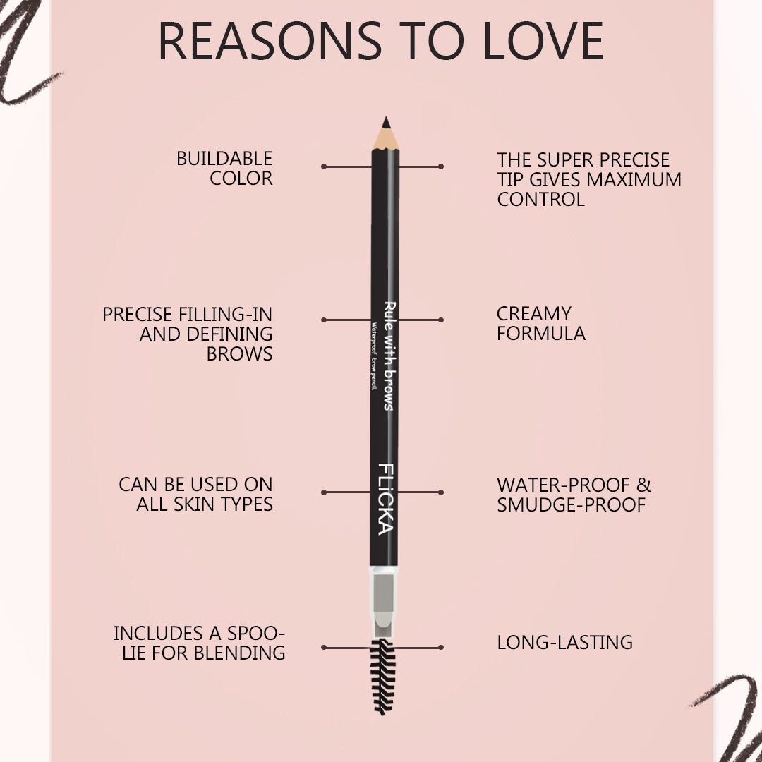 Rule with Brows Brow Pencil