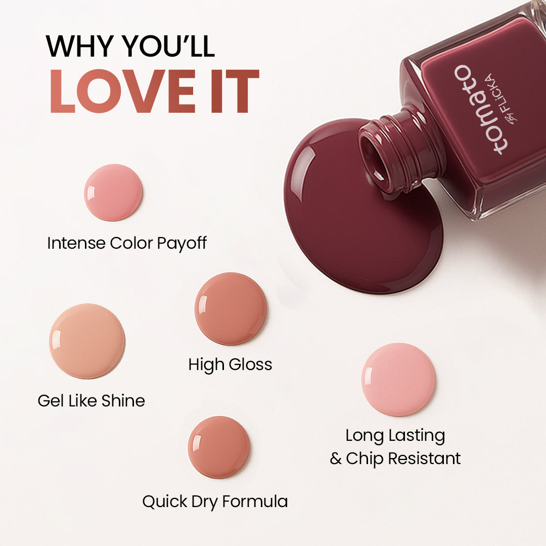 Tomato By FLiCKA - Nail Paint