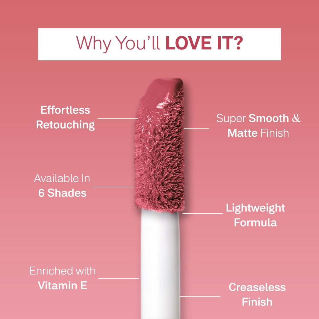 R U Ready Liquid Matte Lipstick -01-Red Hot