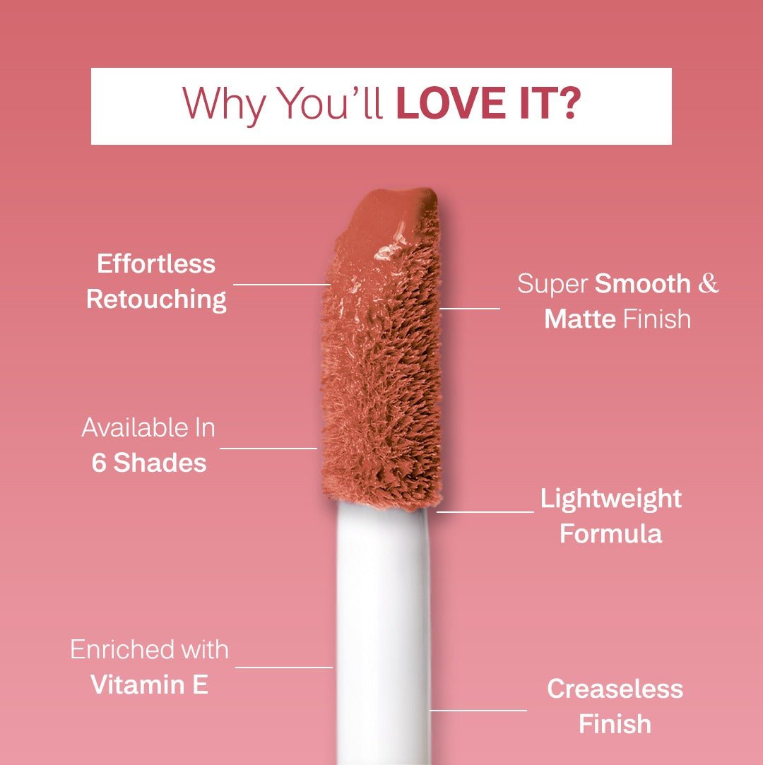 R U Ready Liquid Matte Lipstick -01-Red Hot