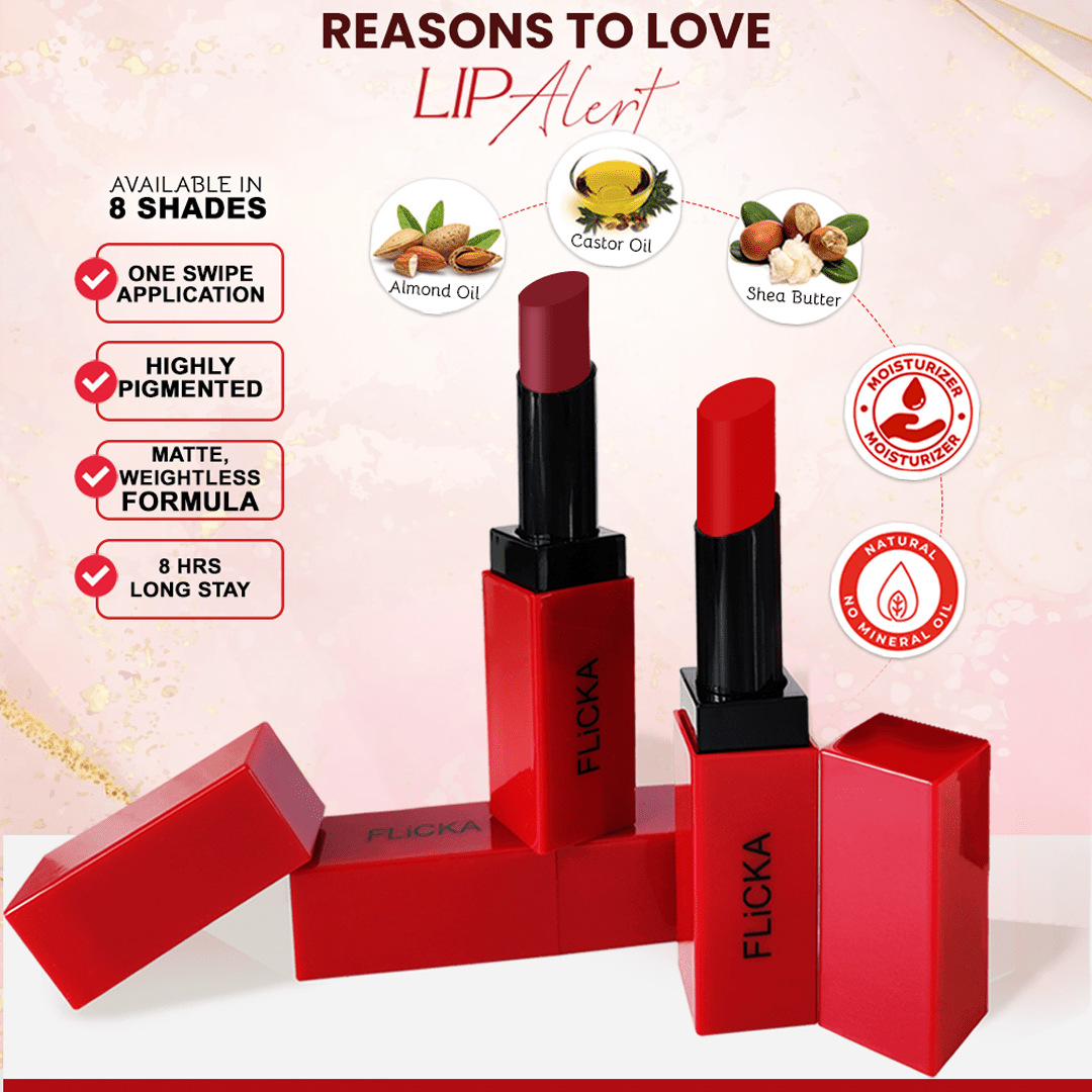 Lip Alert Creamy Matte Lipstick